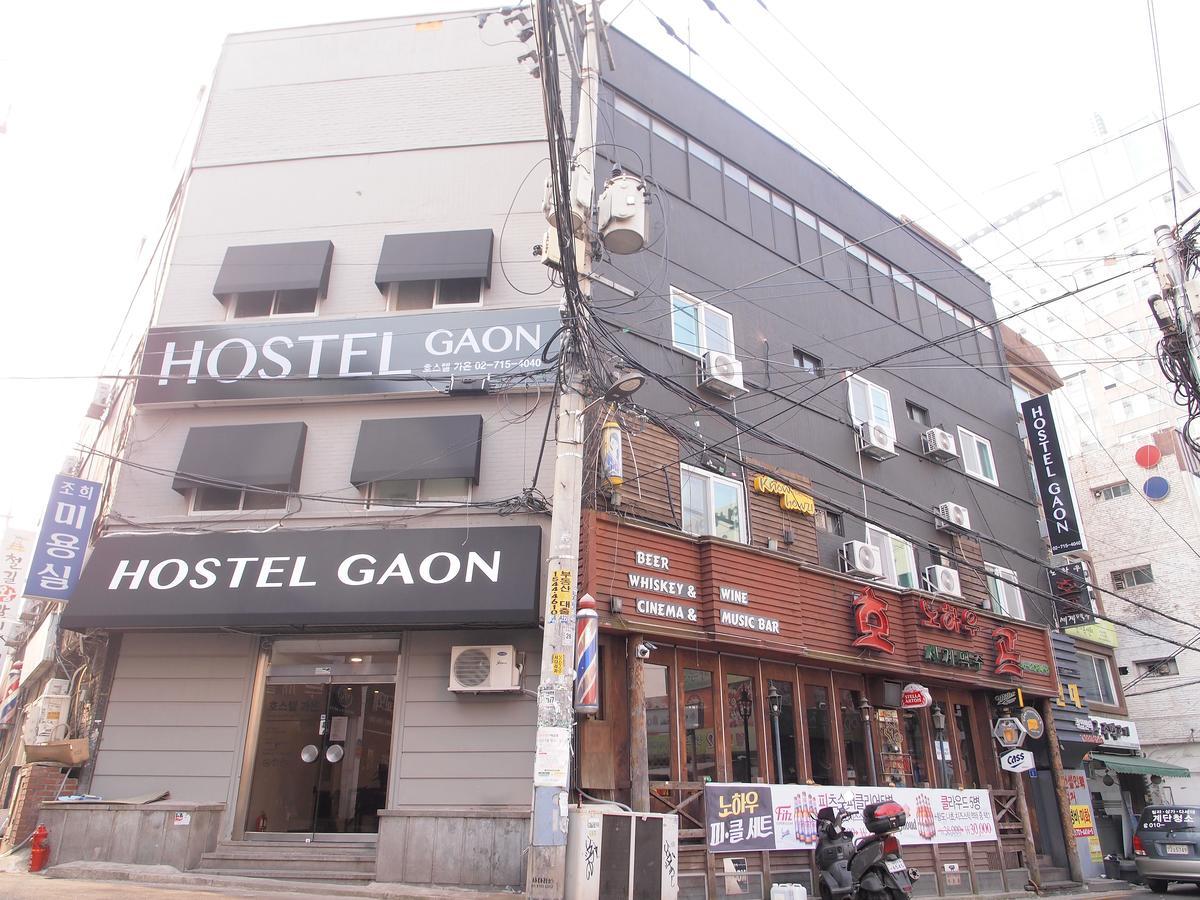 Hostel Gaon Sinchon Seoul Exterior photo